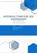 Complete uitwerking opdracht Integrale GGZ / Minor Complexe GGZ  - HBO-V - leerjaar 4 - Hogeschool Inholland Alkmaar/Amsterdam