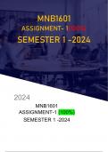 MNB1601 ASSIGNMENT 1 SEMESTER 1 2024
