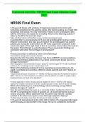 (Answered correctly) NR509 Final Exam Solution Guide 2022.