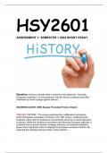 HSY2601 ASS 1 SEME 1 2024