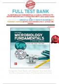 FULL TEST BANK For MICROBIOLOGY FUNDAMENTALS: A CLINICAL APPROACH 4TH EDITION MARJORIE KELLY COWAN HEIDI SMITH Latest Update Graded A+   