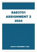 SAE3701 ASSIGNMENT 2 ANSWERS 2024