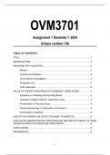 OVM3701 Assignment 1 Solutions Semester 1 2024