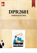 DPR2601 Portfolio 2024 (ANSWERS)