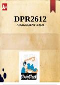 DPR2612 Assignment 3 2024 (ANSWERS)