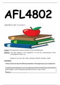 AFL4802 ASSIGNMENT 1 2024