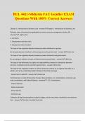 BUL 4421-Midterm FAU Gendler EXAM Questions With 100% Correct Answers