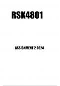 RSK4801 Assignment 2 2024