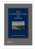 Instructor Manual with Test Bank For Fundamentals of Ethics 4th Edition By, Shafer-Landau