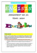 ENG1515 S1 ASSIGNMENT 1 2024 (FULL ANSWERS)