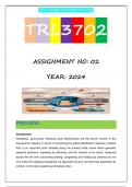 TRL3702 S1 ASSIGNMENT 2 2024 (FULL ANSWERS)