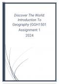 GGH1501 assignment 2 2024