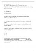 PNB 2275 Questions with Correct Answers.