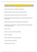 GoJet Airlines Study Guide (CRJ-550) Questions and Answers Graded A+