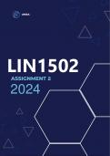 LIN1502 Assignment 2 Semester 1 2024