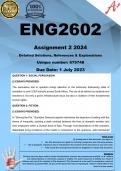 ENG2602 Assignment 2 ( Q1 & Q2 COMPLETE ANSWERS) 2024 (675748) - DUE 1 July 2024