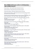BYU PDBIO 220 Exam 1 (CH 1-7) 330 Questions with Verified Answers..