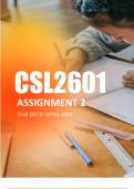 CSL2601 Assignment 2 Semester 1 2024