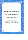 Irrigation engineering (Unit-2) water requirements 