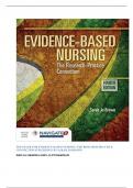 TEST BANK FOR EVIDENCE-BASED NURSING: THE RESEARCH PRACTICE CONNECTION 4TH EDITION BY SARAH JO BROWN