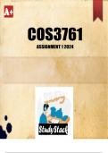 COS3761 Assignment 1 2024 (ANSWERS)
