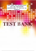 Test Bank for Microbiology for the Healthcare Professionals 2nd Edition by VanMeter (Latest Revised, 2023), Chapter 1-25 Complete Guide.