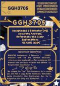 GGH3705 Assignment 2 Semester 1 (681855) 12 April 2024 | 
