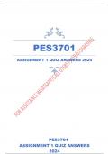 PES3701 ASSIGNMENT 1 QUIZ ANSWERS 2024