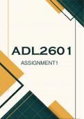 ADL2601 Assignment 1 2024-1