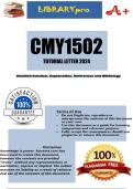 CMY1502 TUTORIAL LETTER 2024
