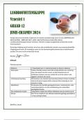 Landbouwetenskappe-Graad 12-Vraestel 1-Junie Eksamen 2024
