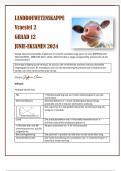 Landbouwetenskappe-Vraestel 2-Graad 12-Junie Eksamen 2024