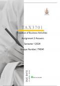 TAX3701 Assignment 02 Answers Semester 1 2024
