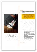 AFL2601 ASSIGNMENT 2 S1 2024