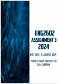 ENG2602 Exam Pack + Assignments 1,2 & 3 2024
