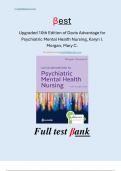 Upgraded 10th Edition of Davis Advantage for Psychiatric Mental Health Nursing, Karyn I. Morgan, Mary C;Chapter 1. The Concept of Stress Adaptation unemployed.