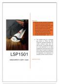 LSP1501 ASSIGNMENT 3 S1 2024