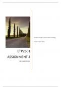ETP2601 ASSIGNMENT 4 FOR 2024