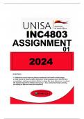 INC4803 ASSIGNMENT 01 DUE 2024