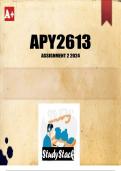 APY2613 Assignment 2 2024 (ANSWERS)