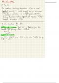 Class notes Math 391 - Elementary Differential Equations and Boundary Value Problems