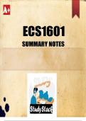 ECS1601 Summary Notes