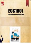 ECS1601 Assignment 3 Semester 1 2024 (ANSWERS)