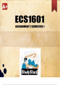 ECS1601 Assignment 1 Semester 1 2024 (ANSWERS)