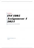 INC4805 Assignment 4 2024