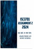ISC3701 Assignment 2 2024 | Due: 14 May 2024
