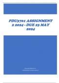 PDU3701 Assignment 2 2024 - DUE 23 MAY 2024