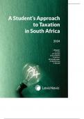 a students approach to taxation in south africa 2024