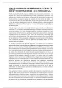 Resúmenes temas siglos XIX y XX - Historia de España - Selectividad