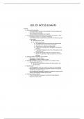 Bio 201 - Exam 3 review notes 